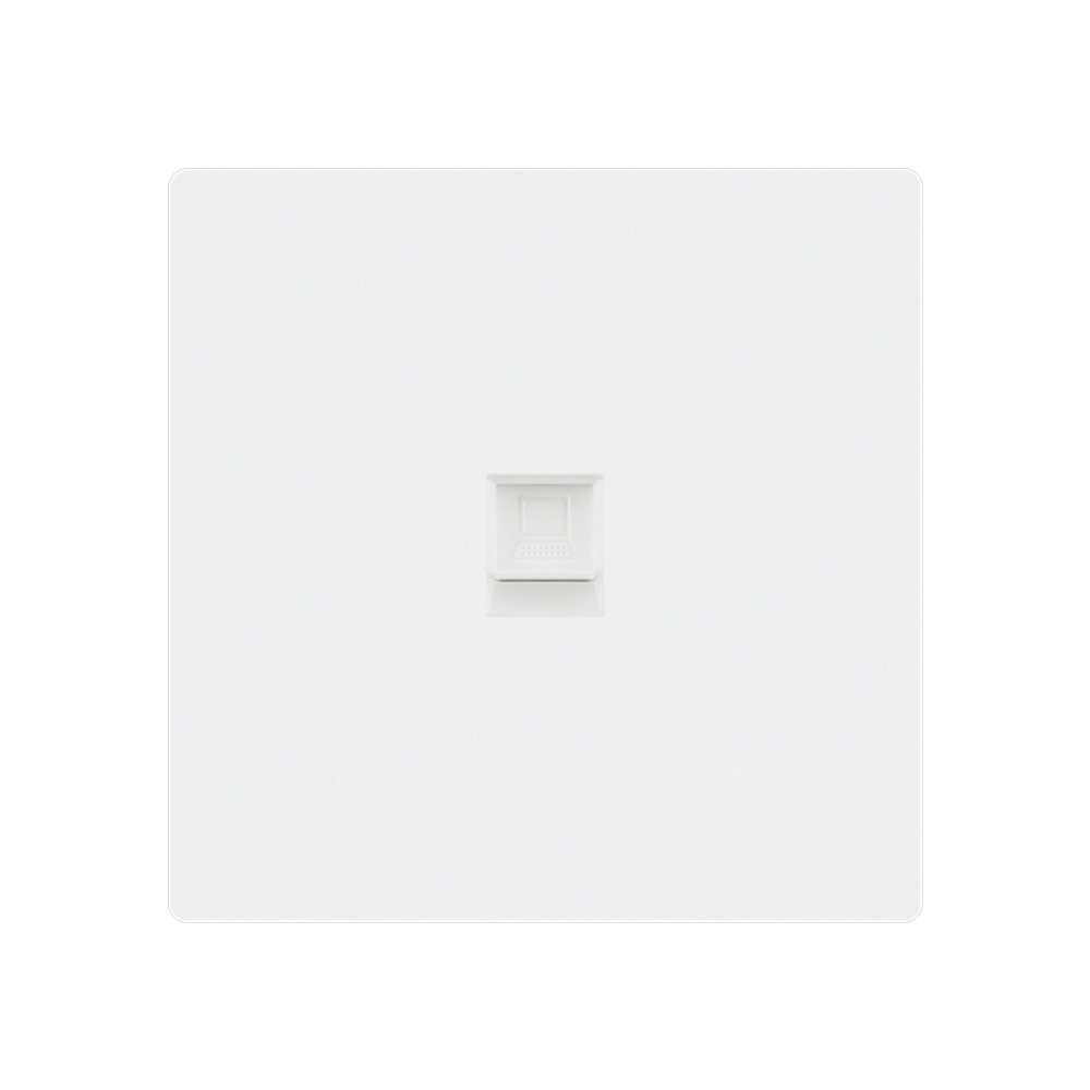 Plastics Socket-YTK Network Socket-White